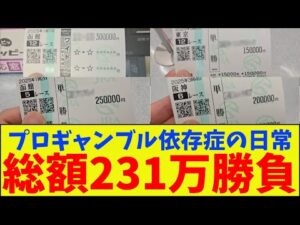 自称プロギャンブラーの日常...競馬で総額231万円賭けた男の全て