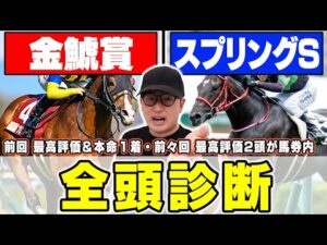 【金鯱賞＆スプリングステークス】４週連続の最高評価馬券内へ！開幕週の中京開催でこそ狙える穴馬とは？！６年連続プラス男が全頭徹底解説！