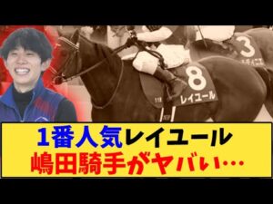 【競馬】「【フェアリーステークス】1番人気レイユール惨敗 　嶋田騎手のコメントがヤバい…」に対する反応【反応集】