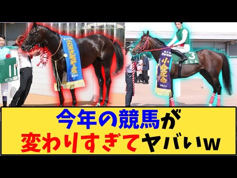 【競馬】「今年の競馬が 変わりすぎてヤバいw」に対する反応【反応集】