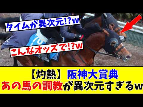 【阪神大賞典】【灼熱】あの馬の調教が異次元すぎる!?www