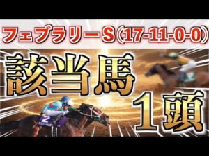 【フェブラリーS2026 予想】全条件パーフェクト◉想定15番人気の超大穴＋鉄板馬を狙い撃つ！
