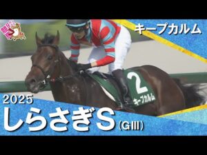 2025年 しらさぎステークス(ＧⅢ) キープカルム 　実況：服部優陽【カンテレ公式】