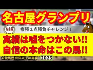 名古屋グランプリ2025競馬予想🔥今年G1・9連続的中男の運命や如何に!?