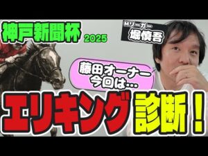 【神戸新聞杯2025】藤田さん、ごめんなさい。エリキングは……【競馬予想】
