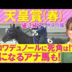 「終いの脚は良いものを持っている！」クロワデュノール、アドマイヤテラ、ヘデントール・・・天皇賞(春)ＧⅠを元ジョッキーの細江さんが徹底解説！＜細江純子のネタ帳＞