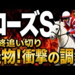 【ローズステークス2026競馬予想】水曜最終追い切り結論｜軍師AI本命と買う馬モンローウォーク、タイセイボーグ、スマートプリエールの上位陣は？衝撃の調教で浮上する穴馬とは！最終段階で序列は見えてきた