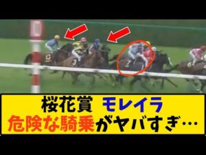 【競馬】「桜花賞 モレイラ 危険な騎乗がヤバすぎる…」に対する反応【反応集】
