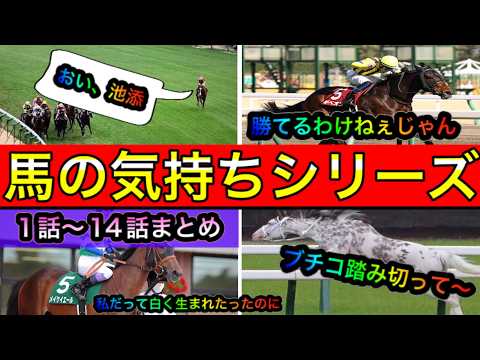 【競馬 アフレコ】馬の気持ちシリーズ１話１４話まとめ