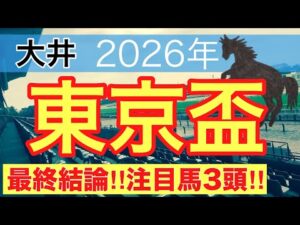 【東京盃2026】蓮の地方競馬予想(最終結論)〜直近地方競馬14戦中13戦で注目馬2頭以上好走